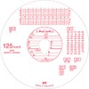 RNK COMBI Tachograph Disks 125 km/h Haug # 125 100/3100