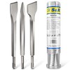 S&R SDS-Plus Chisel Set 3-pcs: Flat Chisel (250 x 20mm)