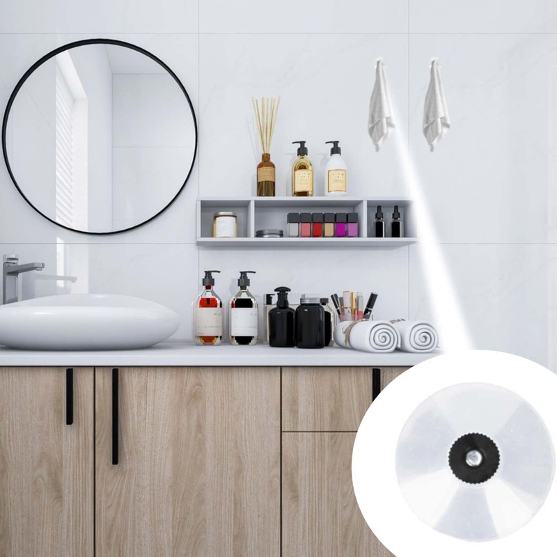 AccEncyc Suction Cup 40 mm Glass Suction Pads Clear PVC