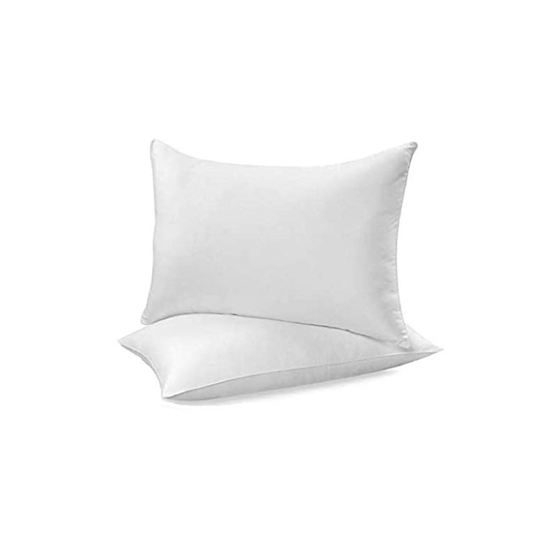 DeploySys Egyptian Cotton 200 Thread WHITE Hotel Bedding Linen (Housewife