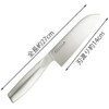 Kai Corporation AB5113 High Carbon Stainless Steel Santoku Knife, 5.7