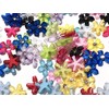 100 Pcs Deco Parts Flower 10mm Bling Rhinestone Nail Flower