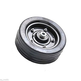 Maschio Jolly Finish Mower Tire and Wheel, 8-1/4" Diameter X 3" Wide, 12mm Axle