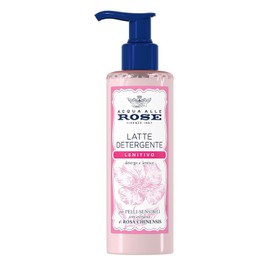 Acqua alle Rose, Soothing Cleansing Milk with Rose Chinensis Extract, Ideal for Dry or Sensitive Skin, Gently Cleanses and Moisturises the Skin, Daily Use, 200 ml