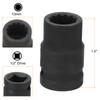 sourcing map 12-Point Impact Socket 1/2 Inch Drive 13mm Metric