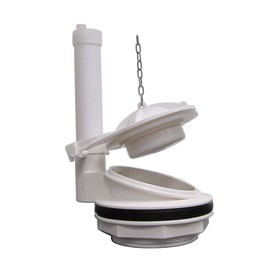 Plumb Pak, White K835-11 Replacement Toilet Flush Valve, 3, Size