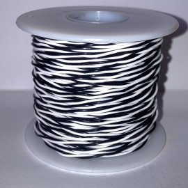 Thermax Twisted Pair 26 AWG 19 Strand Silver Plated “E” Teflon MIL-W-16878/4 100 ft.