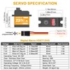 HobbyPark Waterproof for TRX4M Servo with Servo Mount Bracket and