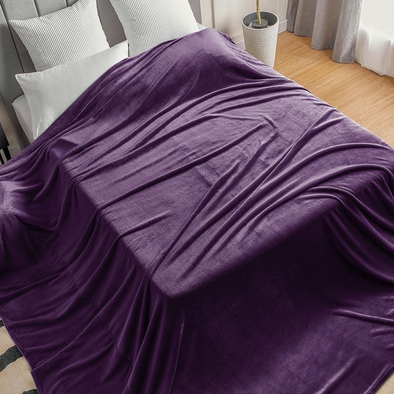 BEDELITE Big Fleece Blanket - 120" x 120" (10' x