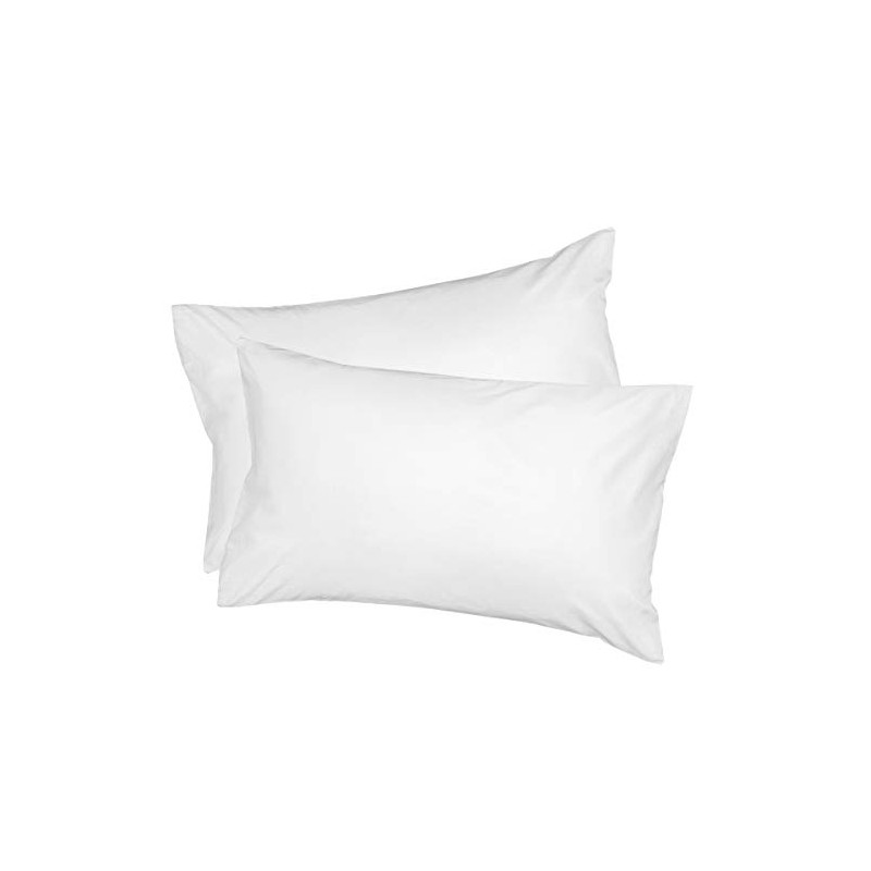100% Pure Cotton Housewife Pillow Cases (x2) by Euphoric Bedding