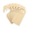 Perfeclan Pack of 7 Baby Wardrobe Dividers Blank Clothes Rack
