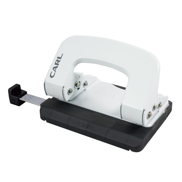 Karl LPN-16-W Office Machine, Light Open Punch, Small, Alysis, 2 Holes, 16 Pieces, White