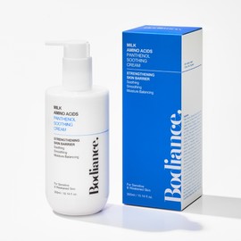 Badience Milk Amino Acid Panthenol Hypoallergenic Highly Moisturizing Soothing Body Lotion 300ml Improves barrier by 418% / 바디언스 밀크 아미노산 판테놀 저자극 고보습 수딩 바디 로션 300ml 장벽 418% 개선