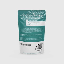 ItsHealthTea FloraFuel Prebiotic Herbal Blend Loose Leaf Tea – Supports Digestive Health & Gut Balance – Caffeine-Free Herbal Tea with Dandelion Root, Chicory Root, Peppermint, Burdock Root, and More