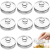 Jucoan 9 Pack Glass Fermentation Weights with Easy Grip Handle,
