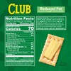 Kellogg's Club Crackers Reduced Fat, Lunch Box Snacks, 11.7oz Box