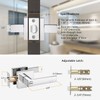 Probrico Heavy Duty Privacy Door Handle Lever with Contemporary Square