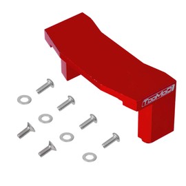 TOOMOD TT02 Aluminum Servo Mount for Tamiya RC Car TT-02 54977 OP.1977 Upgrades Replace Parts （Red）