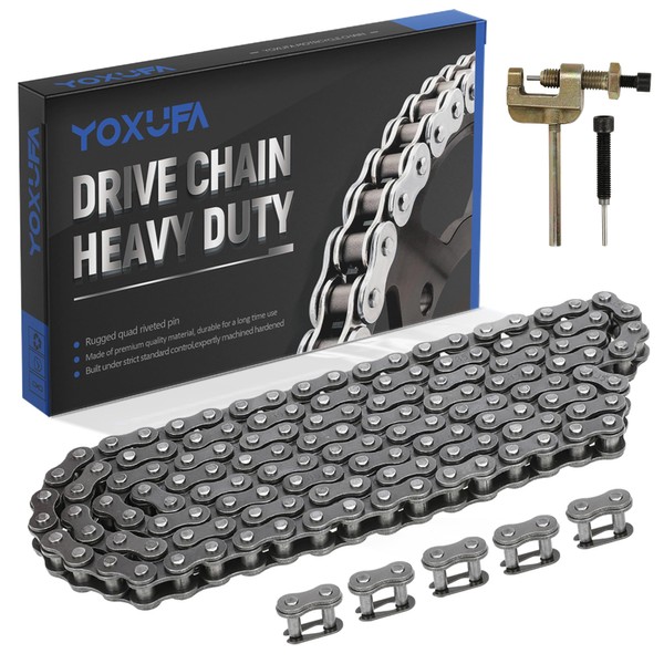 YOXUFA 35 Chain 140 Links Chain Breaker for Predator 212cc