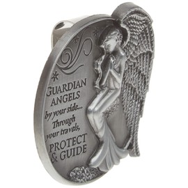 AngelStar 15690 Stars Guardian Angel Visor Clip Accent, 2-1/2-Inch,Grey