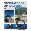 TOPICK Keyed Alike Trailer Coupler Lock Set, Trailer Lock Kit