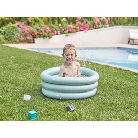 Babymoov Inflatable Bathtub & Pool - Safe, Portable & Grows with Baby (from 0+ Newborn Insert Included)