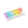 Medline 7-Day Pill Organizer with Easy Push Buttons