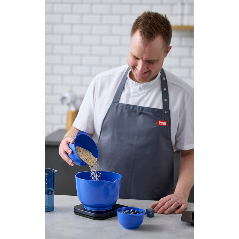 Rosti Margrethe Mixing Bowl, 3 Litres, Shatterproof Bowl, Baking Bowl,
