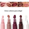 Brillo labial hidratante de larga duración, gelatina, lápiz labial no