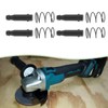 EMSea 4-Piece Angle Grinder Brake Knob Self-Locking Spring Pin Set