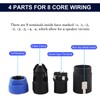 SUNNAREPOON 2 Sets 8 Pole Speakon Connector Kit, 8 Pin
