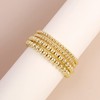 Elegance 11 diseños chapados en oro de 14 quilates, pulsera