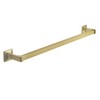 Designers Impressions Eclipse Series Brushed Brass 24" Towel Bar: MBA5221