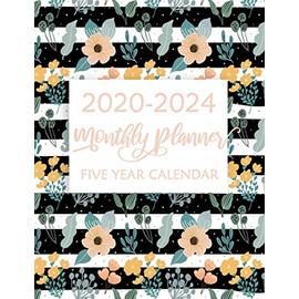 5-Year Calendar Planner, 2020-2024 Monthly: 60 Months Calendar, Monthly Schedule Organizer Planner For To Do List Academic Schedule Agenda Logbook, ... Organizer Journal with Federal Holidays