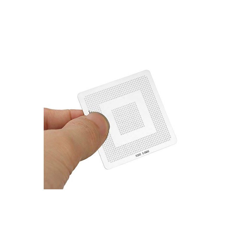 BGA Stencils, 33 Pieces IC Chip BGA Rebaling Stencil Kit