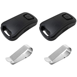 Zafina-UP Performance 2pcs Remote Fit for Genie Overhead Door Garage Door Opener ACSCTG Type 1/ Type 2 / Type 3, ACSGT Type 1,ACSGT Type 2,ACSGT Type 3, ACSCTO Type 1,ACSCTO Type 2,ACSCTO Type 3