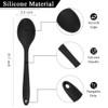 Cooking Spoon 2Pcs Red Large Serving Spoons 10.8'' Heat Resistant