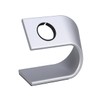 jojofuny U-Shaped Silver Watch Cradle Stand Dock Station Sturdy Holder