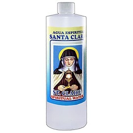 3 BOTTLES SAINT CLAIRE SPIRITUAL WATER- SAN CLARA AGUA ESPIRITUAL 16OZ-WICCA-MAGICK-PAGAN