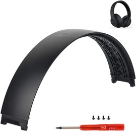 Beat Studio 3 Headband Replacement Parts as Same as Stock Arch Band Repair Kit Compatible with Beats by Dre Studio 3/A1914 and Studio 2 Wired/Wireless (B0500/B0501) Over-Ear Headphones (Matte Black)