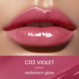 CATKIN Lip Balm, 2-in-1 Lipstick in Balm, Lip Care with Colour, Juicy and Shiny Lip Care Lipstick, Shiny Finish for Dry, Cracked and Brittle Lips