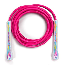 Elite Jumps 6mm PVC Jump Rope – Adjustable Fitness Skipping Rope in Easter Candy Color with Unbreakable Handles & Non-Kinking Cord – Premium Workout Equipment for Men & Women
