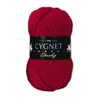 Cygnet Chunky Knitting Yarn/Wool - 100g Chunky Knit Ball (Red