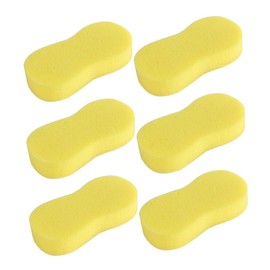 Ipetboom Large Car Washing Sponges 6-Pack Soft Cleaning Sponges for Auto Detailing Sturdy Vacuum Compressed Cleaning Supplies for Household and Car Use