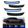 PWOBVZ Dynamic Blue LED Side Marker Light for Dodge Charger