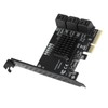 Expansion Card PCIE to 6Port SATA3.0 Hard Disk 6G PCIE3.0