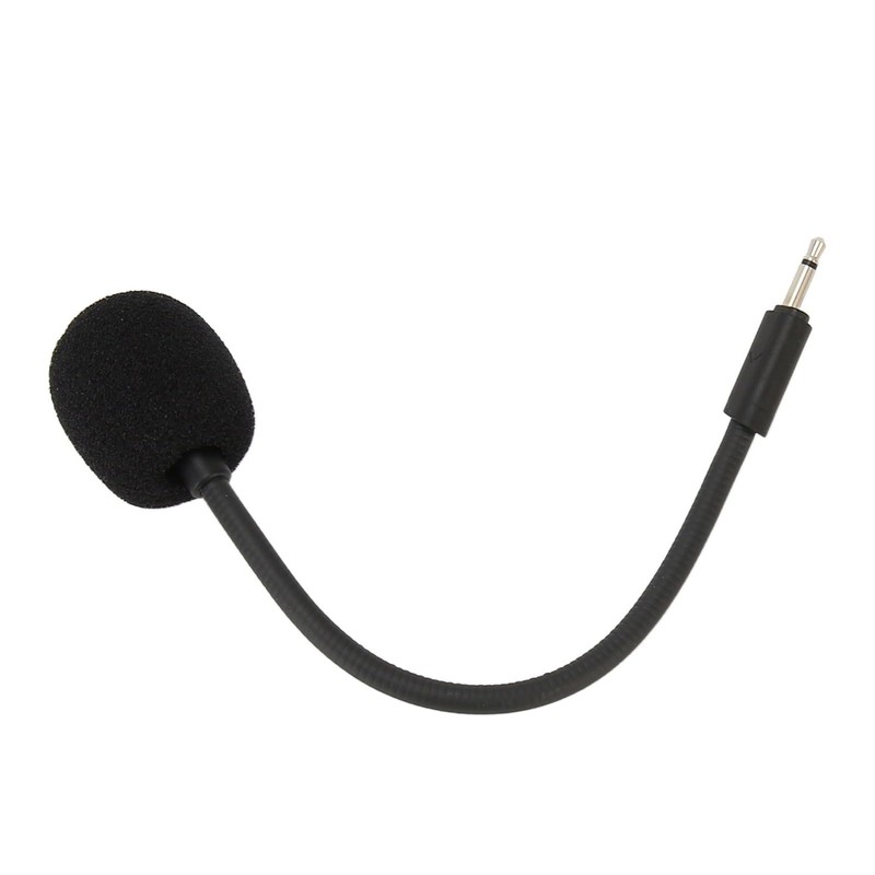 VELATEMOR Microphone Replacement, Compatible with Q 100, 2.5mm Game Boom