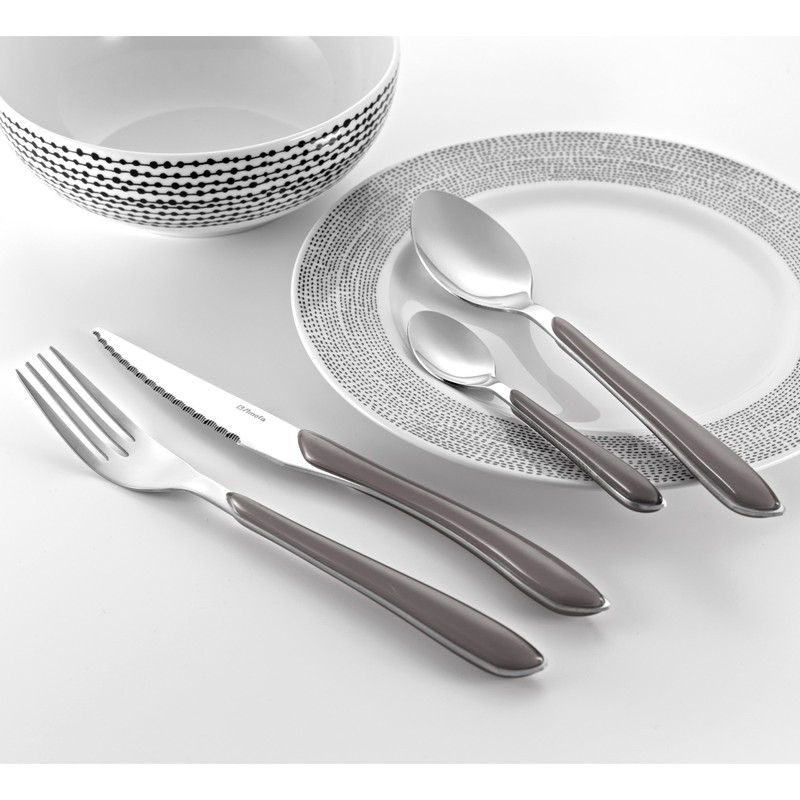 Amefa ECLAT Cutlery for 4 People, Stainless Steel with High-Quality