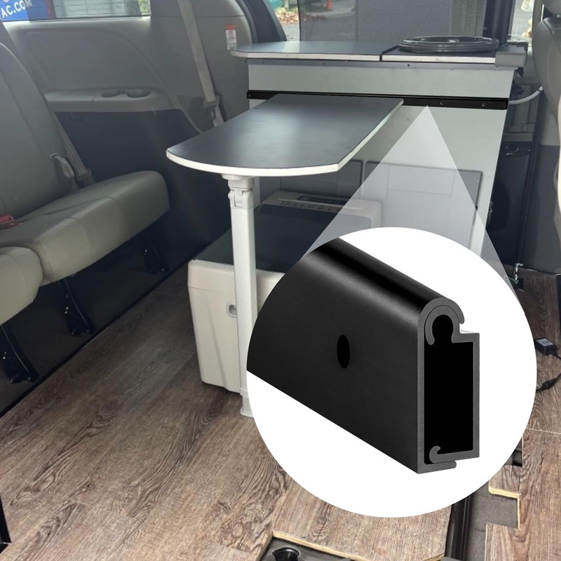 RV Table Mount Bracket Aluminum RV Table Support Trim for