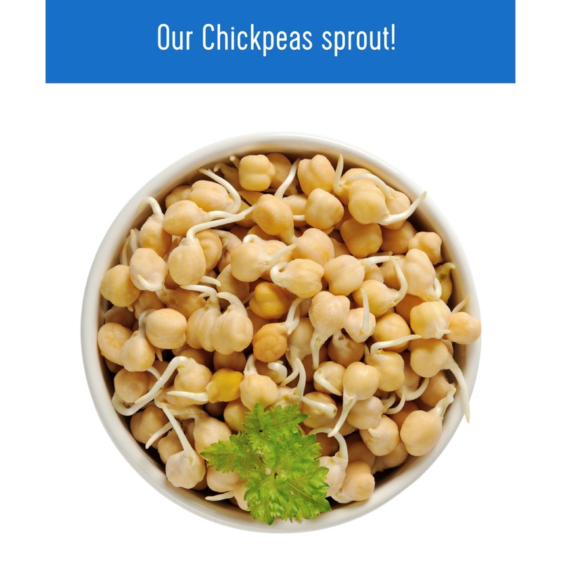 Palouse Brand Certified Glyphosate Residue Free Chickpeas | Garbanzo Beans
